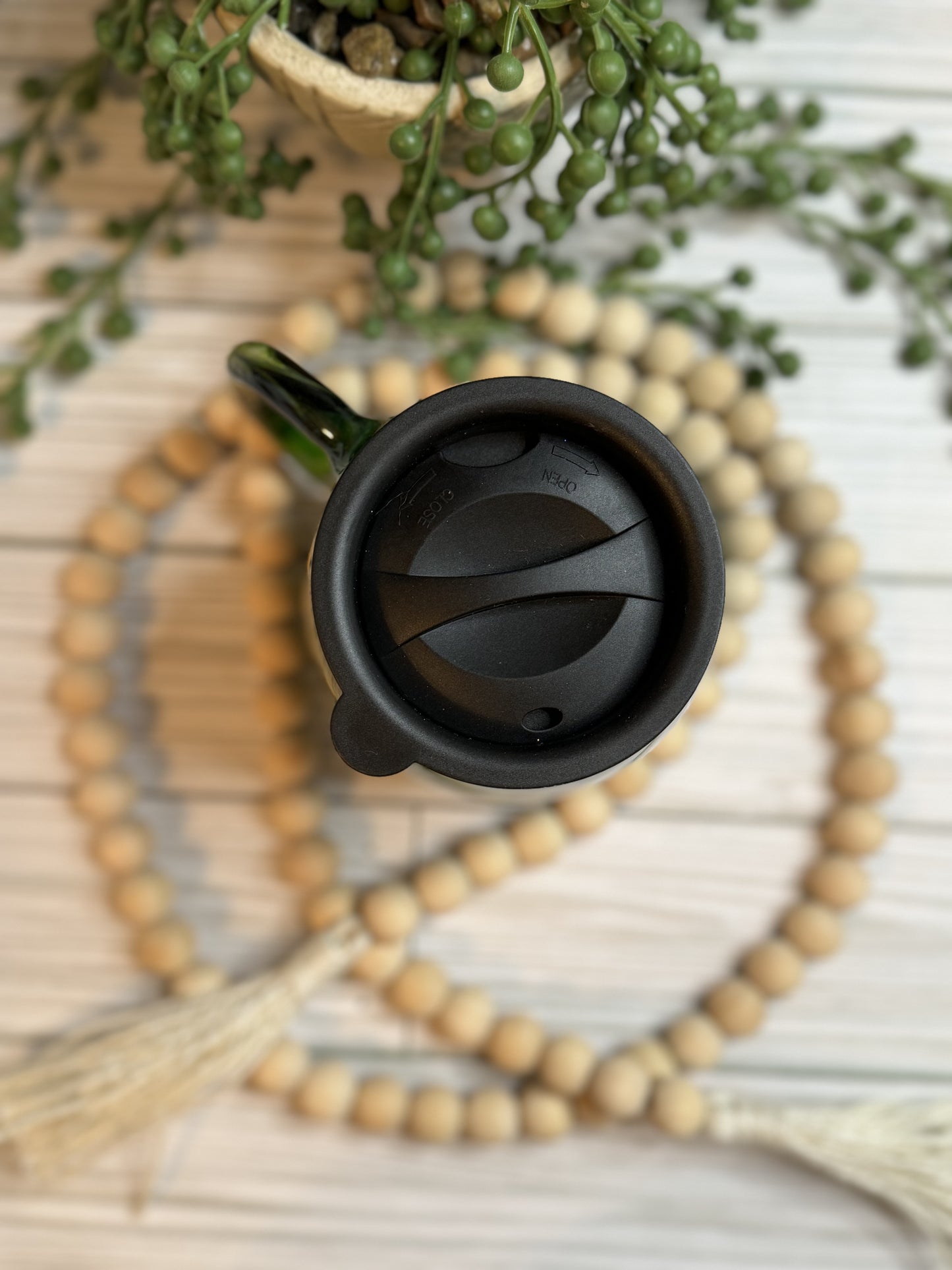 14 oz Ink Swirl Coffee Mug with Lid