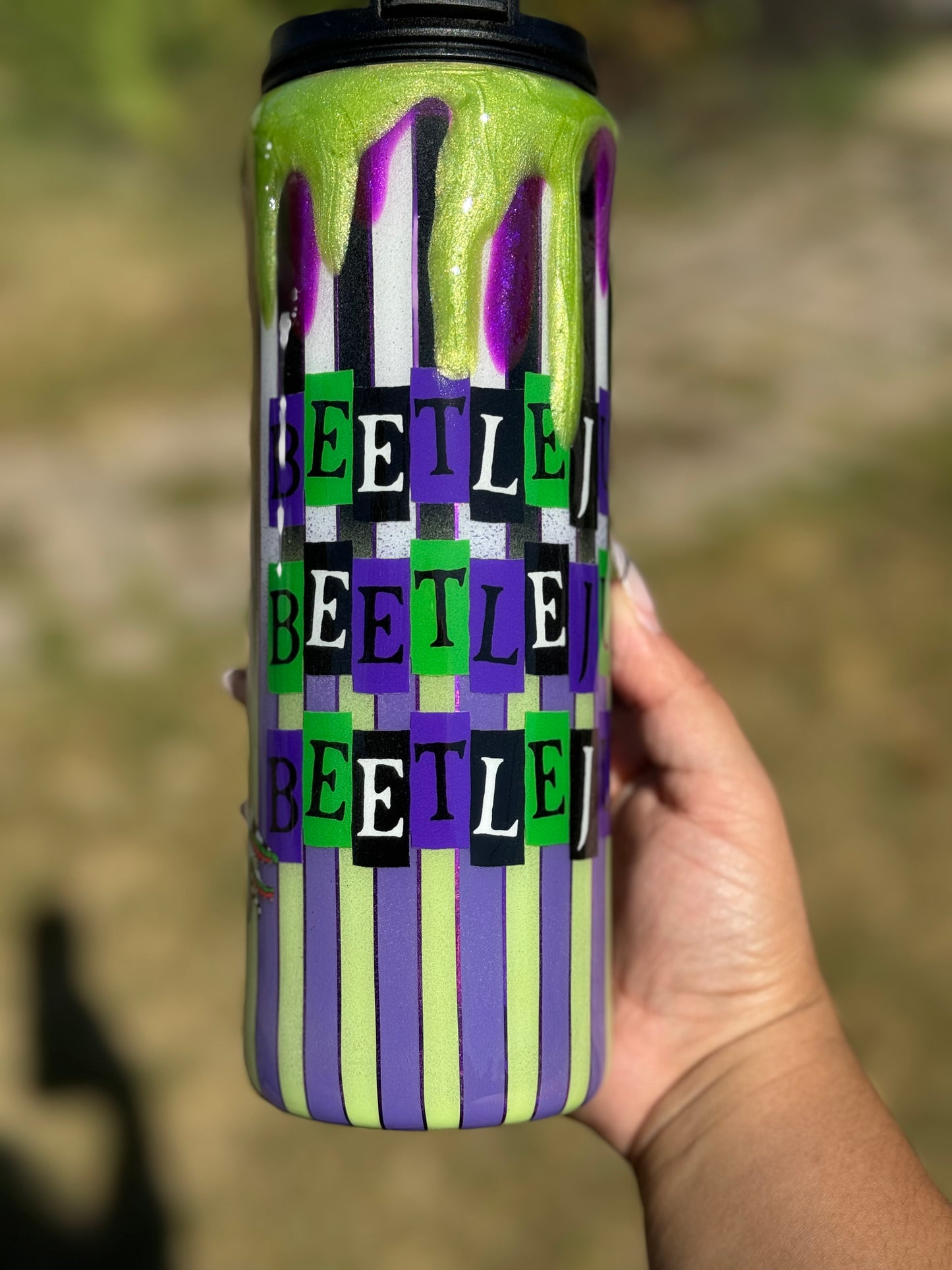 Beetlejuice 18oz Dual Lid