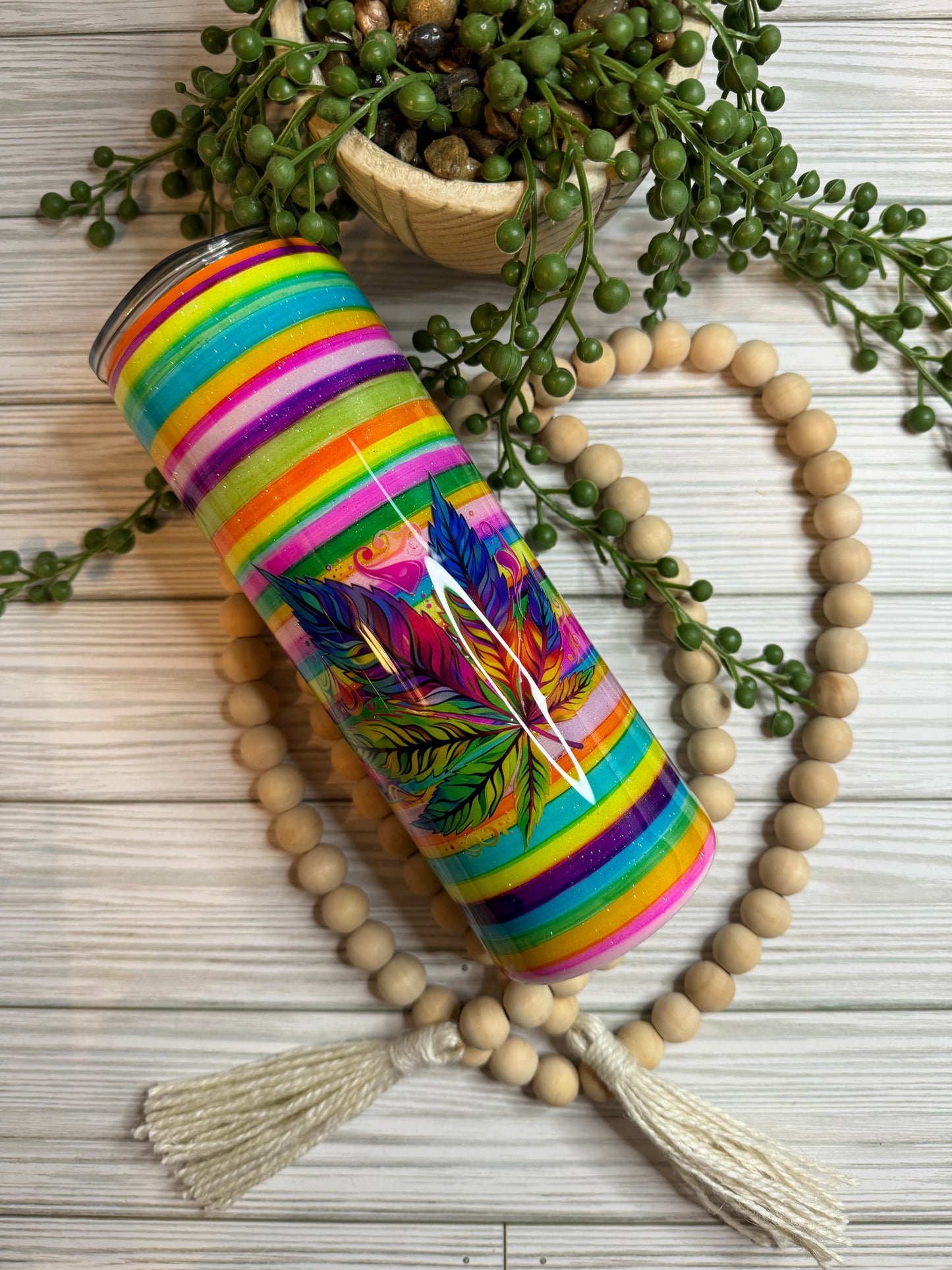 20 oz Serape Cannabis Tumbler