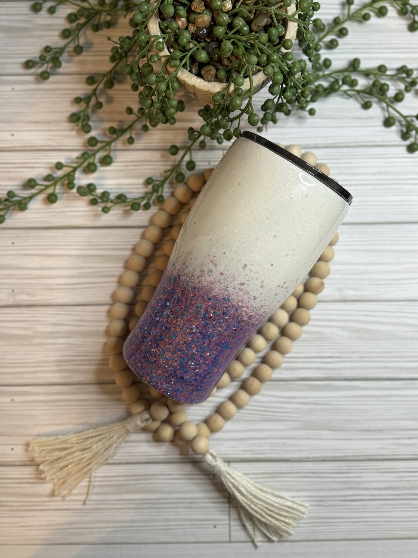 30 oz Glitter Tumbler