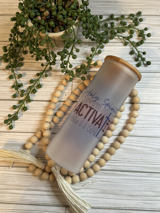 25 oz Holy Spirit Activate Glass Can